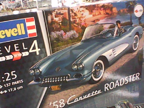 58 CORVETTE ROADSTER 1/25