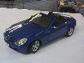 Miniature Mercedes SLK Bleu 1/43 - Minichamps