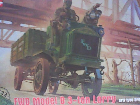 FWD MODEL B 3 TON LORRY 1/72