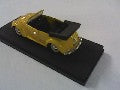 VW KAFER CABRIOLET JAUNE 1/43 - Miniature de Collection