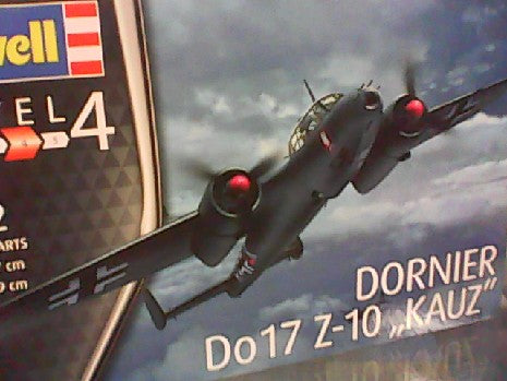 DORNIER DO17 Z-10 KAUZ 1/72