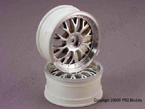 Wheels, satin finish, mesh (2.0)(designed to fit 1.9 tires)(2)