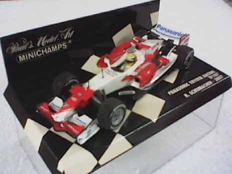 TOYOTA TF 107 F1 SCHUMACHER  1/43