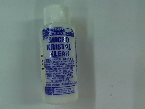 Micro Kristal Klear - Colle transparente pour maquettes et modélisme