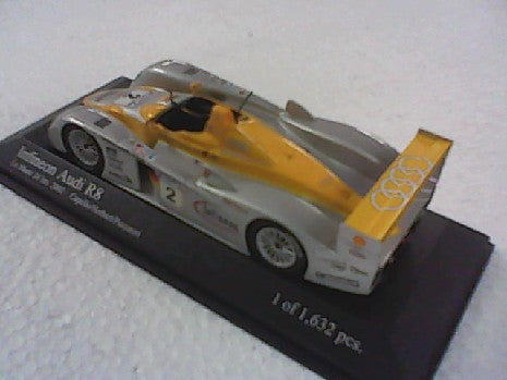 Miniature Audi R8 Le Mans 2002 – Modèle 1/43