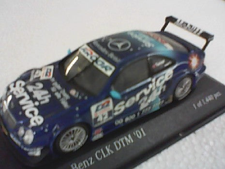 Mercedes CLK 24H Service Le Mans Miniature 1/43