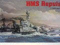 Maquette HMS Repulse 1/350 - Navire de Guerre Trumpeter