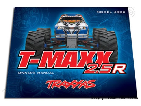 Owners Manual, T-Maxx 2.5R
