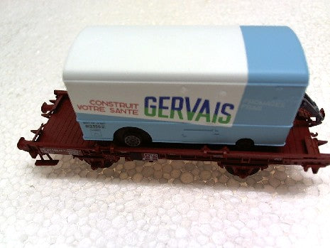 WAGON UFR MONO PORTEUR EP IV REMORQUE FRIGO GERVAIS