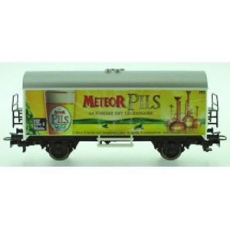 Wagon Réfrigérateur à Bière Meteor Z - Modèle de Train N Marklin