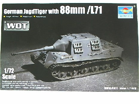 GERMAN JAGDTIGER WITH 88MM /L71