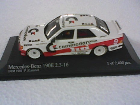 MERCEDES 190E COMMODORE DTM F.KLAMMER 1/43