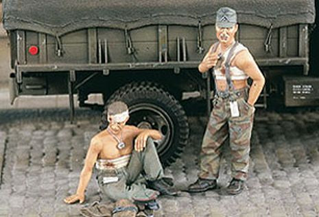 ALLEMANDS BLESSES        1/35