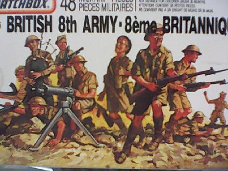 BRITISH 8TH ARMY 8 EME BRITANIQUE