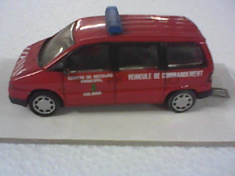 Miniature PEUGEOT 806 Pompier 1/43 - Modèle Réaliste pour Collectionneurs