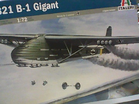 Planeur ME321B-1 Italeri - Maquette d'Avion à Construire