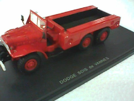 DODGE POMPIER SDIS VANNES PICK UP SANS BACHE 1/43