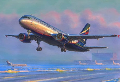 Maquette Airbus A-320 Zvezda 1/144