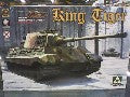 CHAR LOURD SDKFZ.182 KING TIGER TOURELLE HENSCHEL 1/35