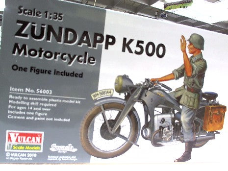 ZUNDAPP K500 + FIGURINE 1/35