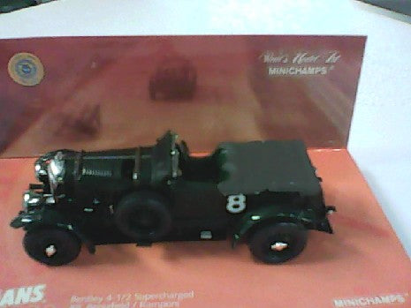 Miniature Bentley N░8 Le Mans 1/43 - Collection Premium de Minichamps