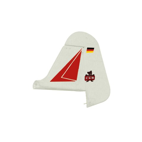 DÚrive Piper Super Cub EP-Por rouge