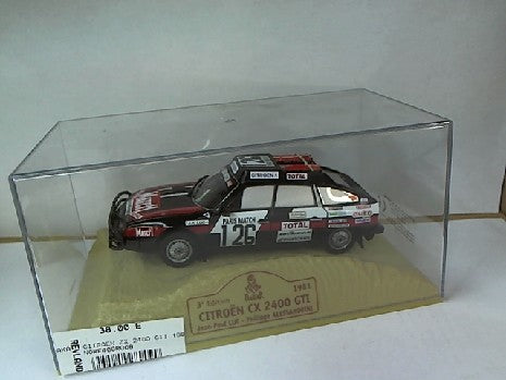 CITROEN ZX 2400 GTI 1981 N126 JEAN PAUL LUC PARIS DAKAR
