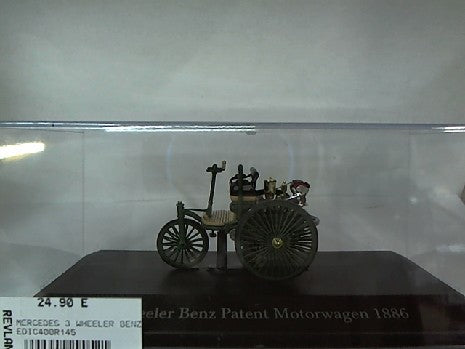 MERCEDES 3 WHEELER BENZ PATENT MOTORWAGEN 1886 1/43