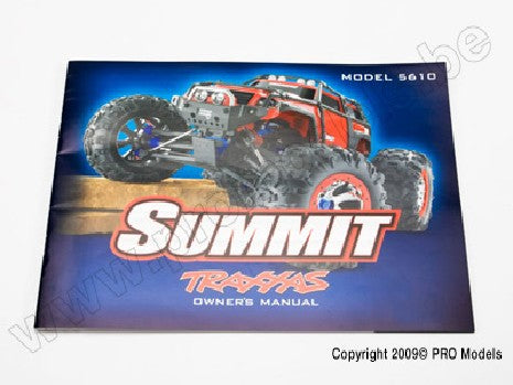 Owners manual, Summit