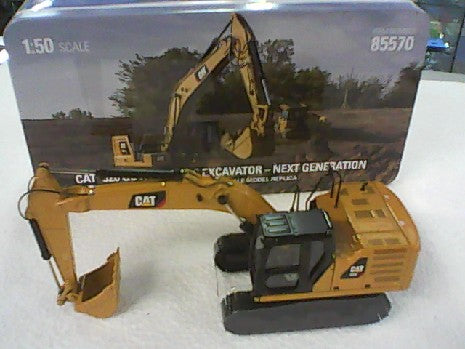 CATERPILLAR 320 GC EXCAVATRICE HYDRAULIQUE AVEC FIGURINE 1/50