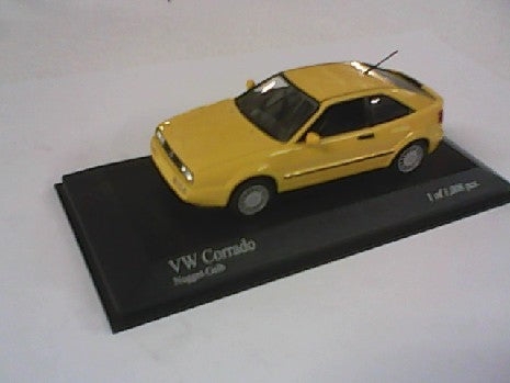 VW CORRADO G60 JAUNE 1990 1/43