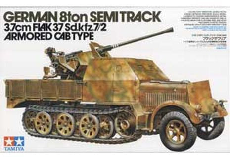 HALF TRACK SDKFZ 7/2 1/35