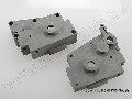 Gearbox halves (grey) (left & right)