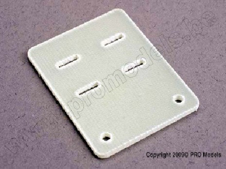 Resistor plate, fiberglass