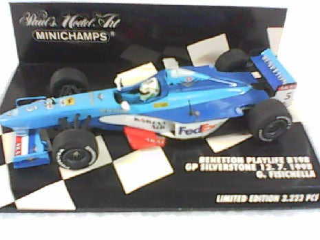 BENETTON PLAYLIFE B198 G.FISICHELLA GP SILVERSTONE 12/07/1998