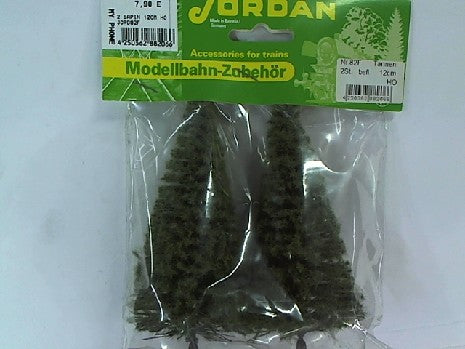 Sapins miniatures HO 12 cm - Décoration pour trains et maquettes