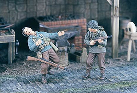 GI BLESSE EUROPE 1944    1/35