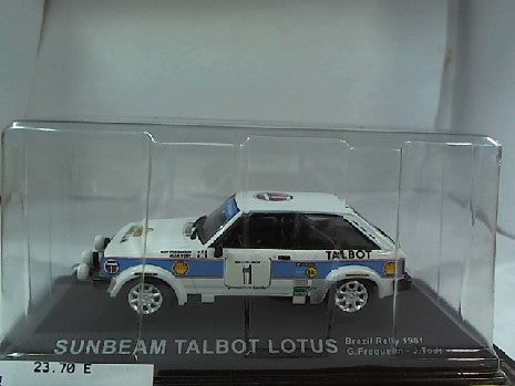 SUNBEAM TALBOT LOTUS BRAZIL 1981 FREQUELIN