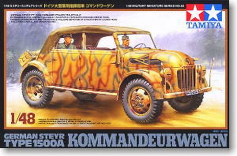 Maquette TAMIYA Commandeurwagen 1/48 - Véhicule Militaire