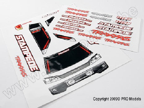 Decal sheets, Stampede