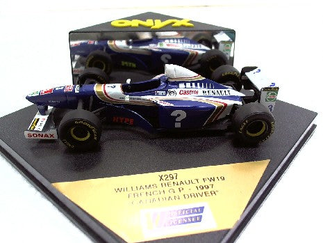 WILLIAMS RENAULT FW19 GP FRANCE 1997 1/43