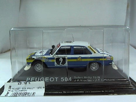 PEUGET 504 RALLY 1976 NICOLAS