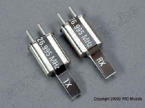 Crystal set, channel 1, Brown, 26.995 MHZ