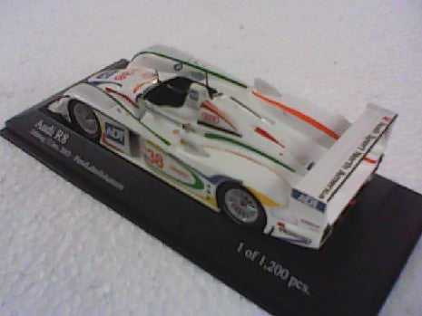 Miniature Audi R8 Johasson 1/43 par Minichamps