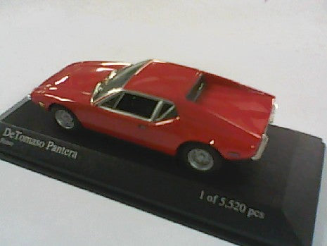 DETOMASO PANTERA 1972 ROUGE 1/43