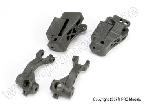 Caster blocks, 25-degree (left & right)/ steering blocks, 25-deg