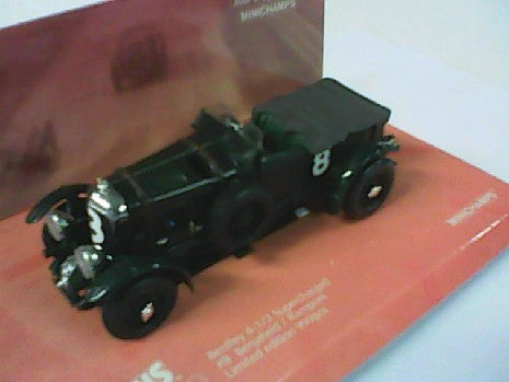 Miniature Bentley N░8 Le Mans 1/43 - Collection Premium de Minichamps