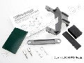Battery hold-down (grey) (1) / receiver hold-down (grey) (1) / m