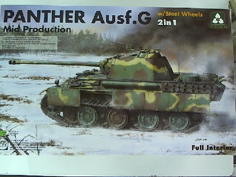 GERMAN MEDIUM TANK PANTHER AUSF G 1/35