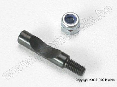 Bolt, carburetor pinch/ 3mm locknut (TRX 2.5, 2.5R)